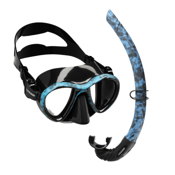 Μάσκα σετ με αναπνευστήρα CRESSI Metis & Corsica Free