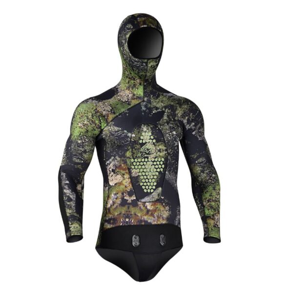 Σακκάκι στολής κατάδυσης C4 H. Dessault Merou Camo 5mm